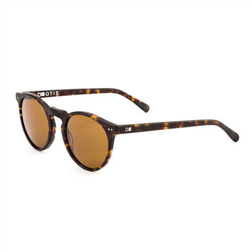 OTIS Omar Sunglasses, Matte Dark Tort/ Brown