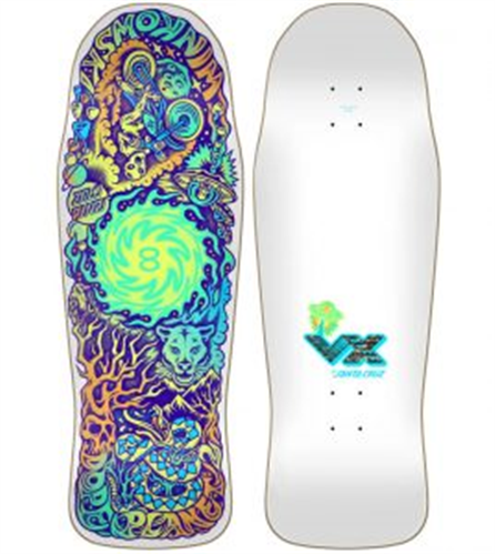 Santa Cruz Skate Winkowski Dope Planet Two VX 10.34in x 30.54in Deck