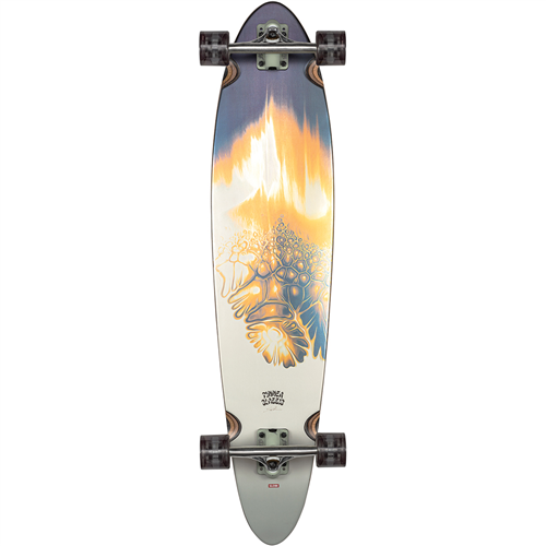 Globe Pinner Classic Longboard Cruiser, Gold Vein