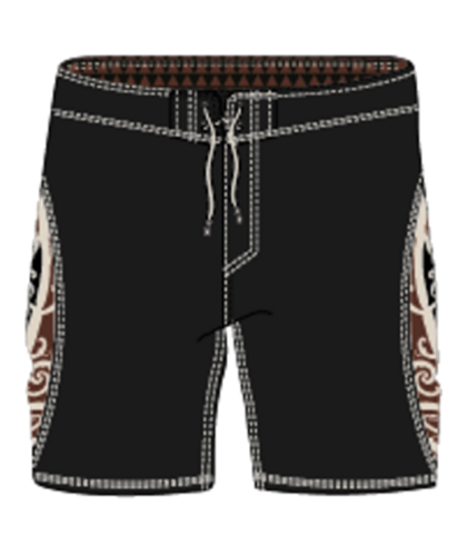 Quiksilver KOWHAIWHAI MANGOPARE BOARDSHORT, BLACK