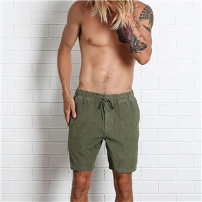 T&C Whaler Cord Short, Military