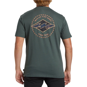 Billabong ROTOR DIAMOND SS TEE, SLATE GREEN