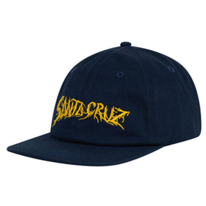 Santa Cruz YOUTH SLASHER STRIP CAP, NAVY