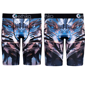 Ethika Mens Chrome Wolf Staple Underwear