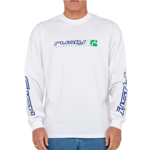 Rusty JETSETTER LONG SLEEVE TEE, WHT