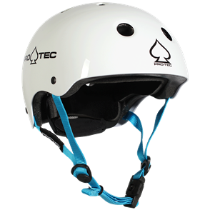 Pro-Tec Junior Kids Classic Fit (Certified) Helmet, Gloss White