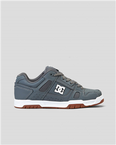 DC STAG Skate Shoe, GREY/GUM