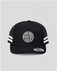 The Mad Hueys MAD SERIES TWILL TRUCKER, BLACK