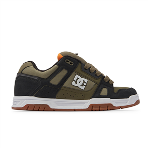DC STAG SKATE SHOE, ARMY/OLIVE
