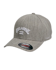 Billabong ARCH FLEXFIT CAP, LIGHT GREY HEATHER