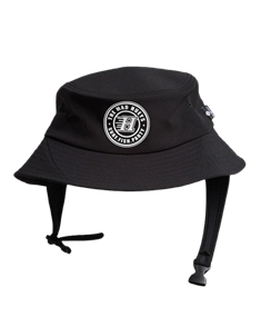 The Mad Hueys H SERIES SURF BUCKET HAT, BLACK