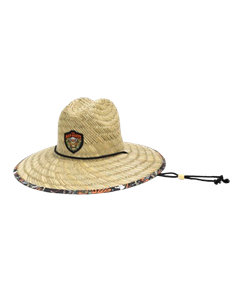 The Mad Hueys THE ISLAND CAPTAIN STRAW HAT, NATURAL