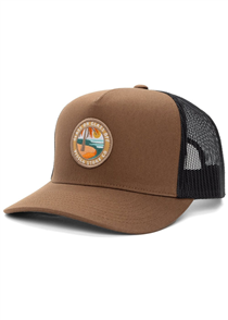 Vissla Solid Sets Eco Trucker Hat, Dark Earth