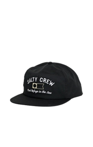 Salty Crew NAUTICAL 5 PANEL, Black