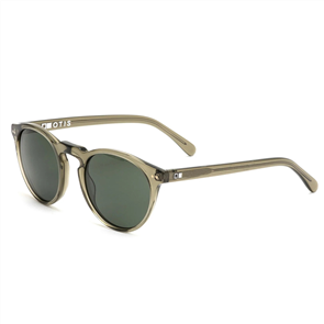 OTIS Omar Eco Sunglasses, Crystal Sage/ Grey