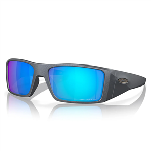 Oakley Heliostat Sunglasses, Blue Steel w/ Prizm Sapphire Polarized