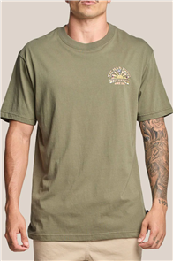 The Mad Hueys UNTAPPED SS TEE, OLIVE