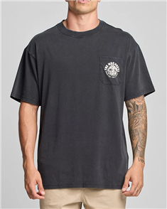 The Mad Hueys GOOD DAY FOR A SHOEY OVERSIZED SS TEE, WASHED BLACK