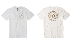 Vissla Solar Spirals Organic Blend SS Tee, White