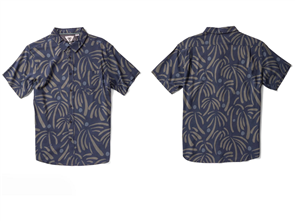 Vissla Primitive Palms Eco SS Shirt, Midnight