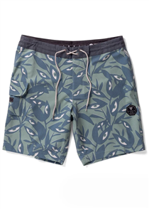 Vissla Floravision 17.5" Boardshort, Light Slate