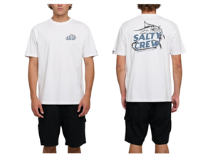 Salty Crew HOOK UP PREMIUM SS TEE, White