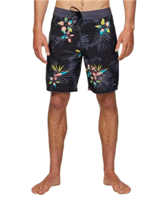 O'Neill HYPERFREAK MYSTO SCALLOP 19" BOARDSHORTS, BLACK