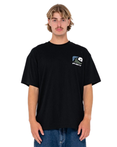 Rusty PHENOM SHORT SLEEVE TEE, BLK