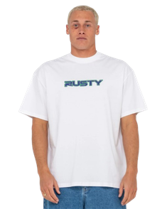 Rusty YOU KNOW SHORT SLEEVE TEE, WHT