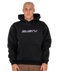 Rusty FLIP DADDY HOODED FLEECE, BLK