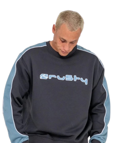 Rusty INTERSTELLAR CREW NECK FLEECE, CBR