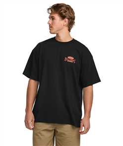 Billabong DOUBLE SPREAD OG SS TEE, BLACK