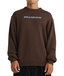 Billabong WARPED KNIT SWEATER, BROWN