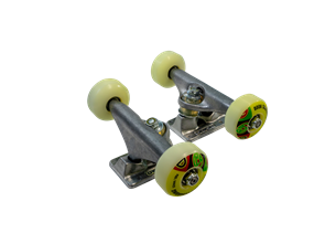 DOOK Wheels, Abec 3 Bearings, Orion Truck + Grip Combo, Rasta