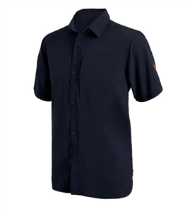 FLORENCE MARINE X Airtex Expedition Short Sleeve Shirt, Dark Navy