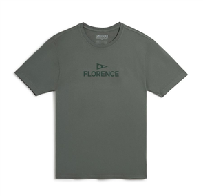 FLORENCE MARINE X Logo SS T-Shirt, Dark Sage