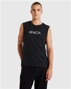 RVCA SUDS MUSCLE, BLACK