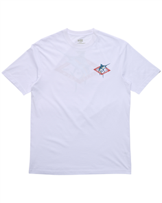 Salty Crew DIAMOND PREMIUM SS TEE, WHITE