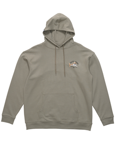 Salty Crew LURKING FLEECE HOOD, KELP GREEN