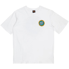 Santa Cruz SPEED MFG DOT PUFF TEE, WHITE