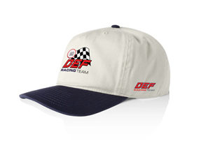 Def RACING CAP, WHITE/NAVY