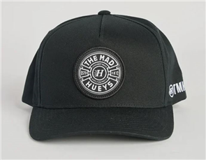 The Mad Hueys MAD SERIES TWILL SNAPBACK, BLACK