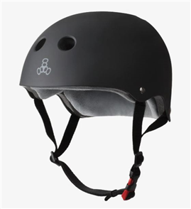 Triple 8 THE Certified Helmet SS,  Black Matte