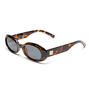 Le Specs WORK IT!  SUNGLASSES, DARK TORT/SMOKE MONO POLARIZED