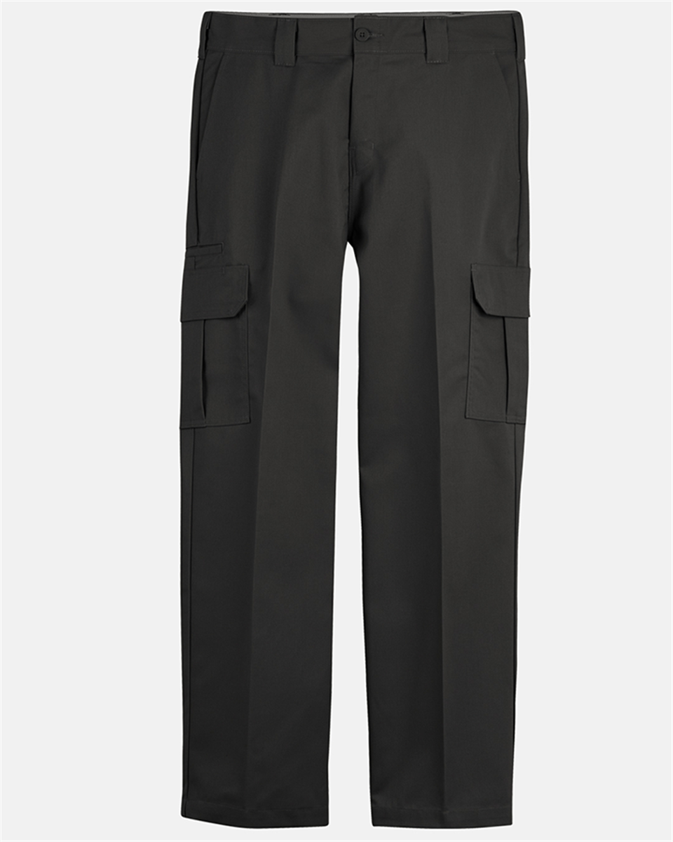 dickies flex relaxed fit straight cargo pant black