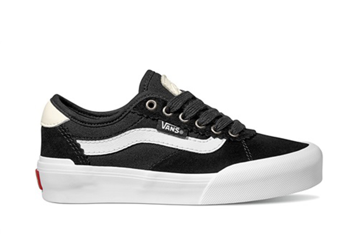 Vans Chima Pro 2 Shoes (Suede/Canvas), Black White | Underground Skate