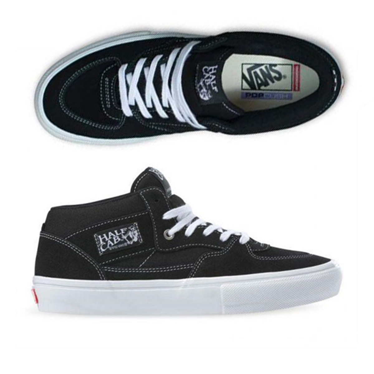 Vans Skate Half Cab Pro Show, Black/ White | Underground Skate