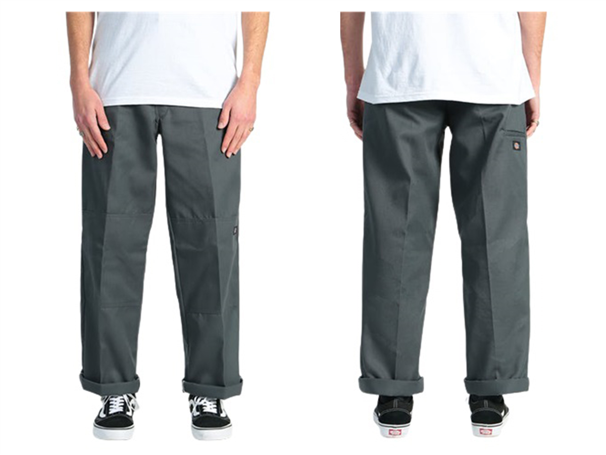 Dickies 85-283 Loose Double Knee Work Pant, Charcoal | Underground Skate