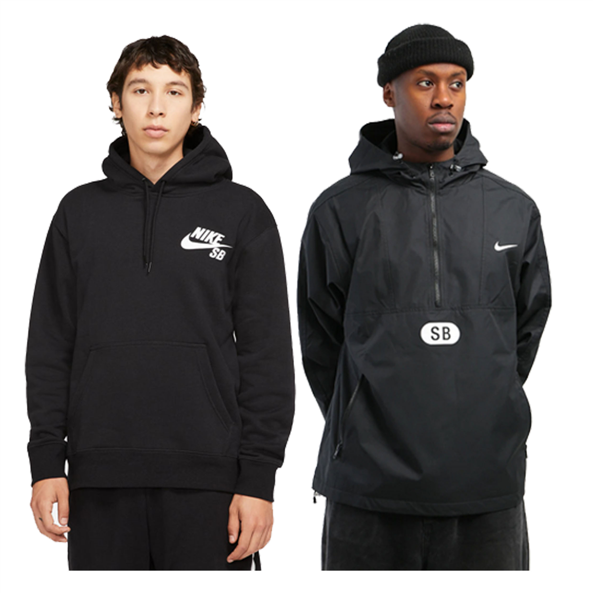 Nike Sb Essential Hood Black + Jacket Combo | Underground Skate