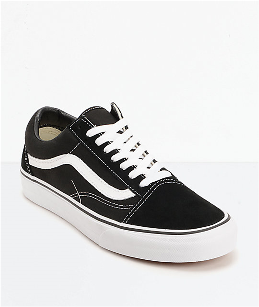 Vans Classics Plus Old Skool Youth Shoe, Black True White | Underground ...